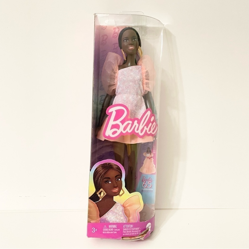 Barbie Fashionista Doll Puffy Sleeves Dress Toy